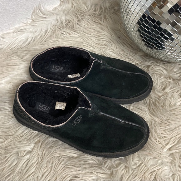 UGG Australia Men’s Black Neuman Ankle Boot Slippers - Picture 1 of 6
